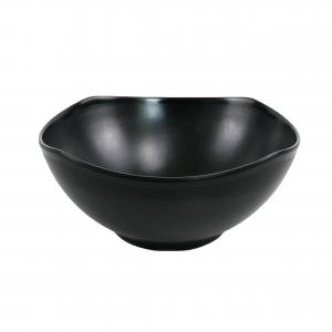 Matt Black Melamine Bowl