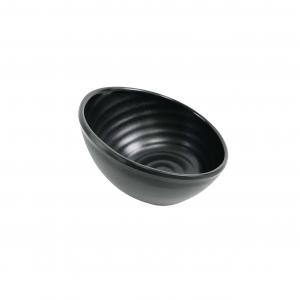 Matt Black Melamine Bowl