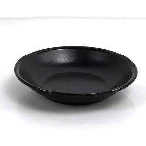 Matt Black Melamine Deep Platter