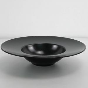 Matt Black Melamine Dip Bowl
