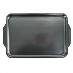 Matt Black Melamine Rectangle Tray