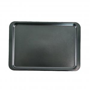 Matt Black Melamine Rectangle Tray