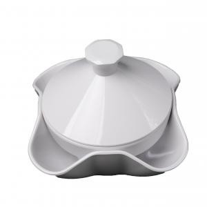 White Melamine Casserole Bowl Set