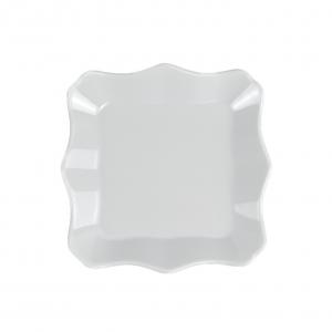 White Melamine Meat Plate