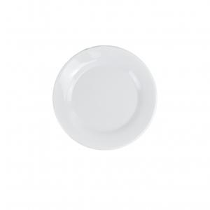 White melamine meat plate
